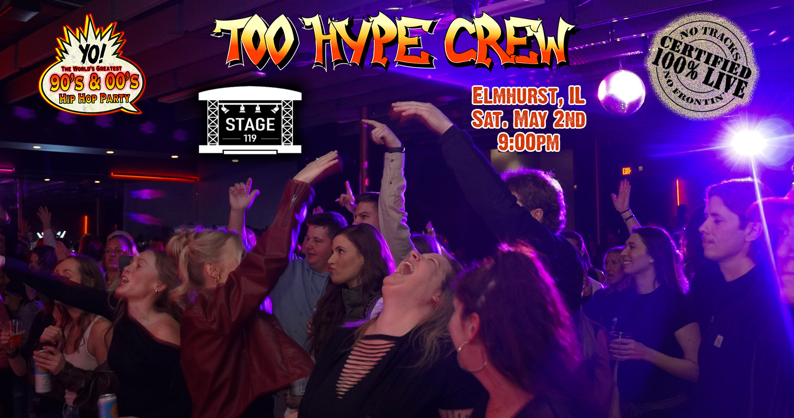 Hinsdale Lacrosse Boosters' extra fly fundraising event with Too Hype Crew Saturday, May 2nd!