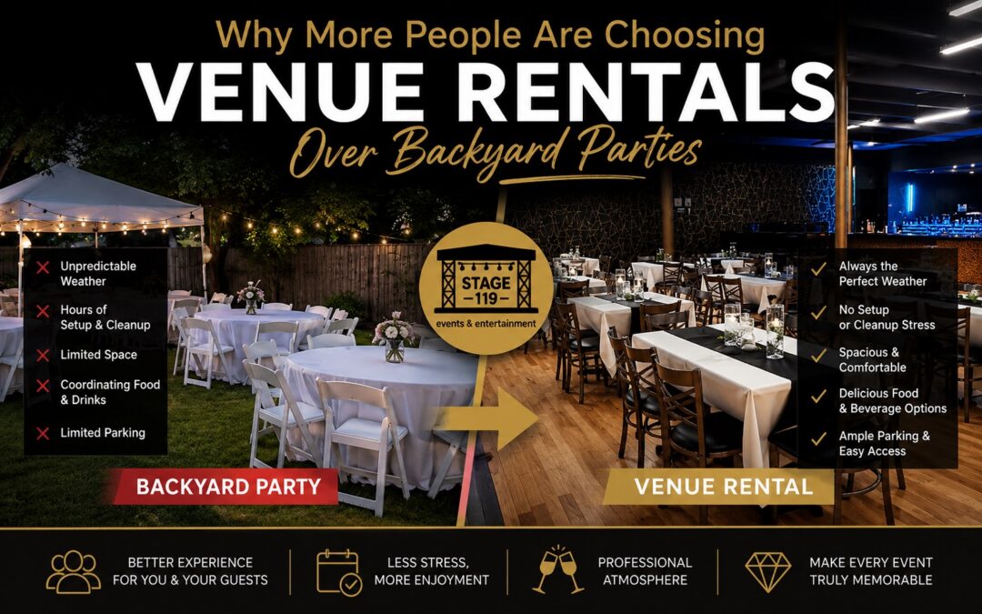 Why More People Are Choosing Venue Rentals Over Backyard Parties